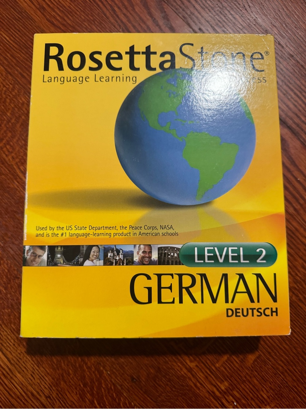adidas Yellow and Blue Language Learning Flyer